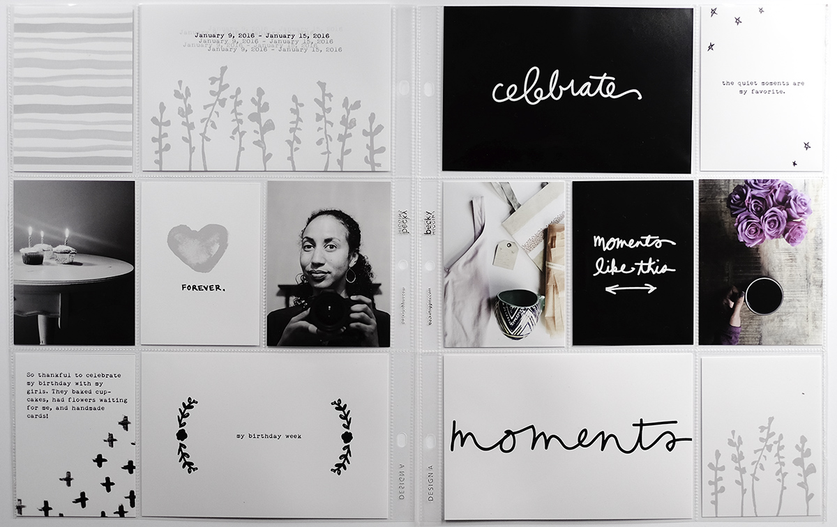 January 2016 Project Life | Azzari Jarrett