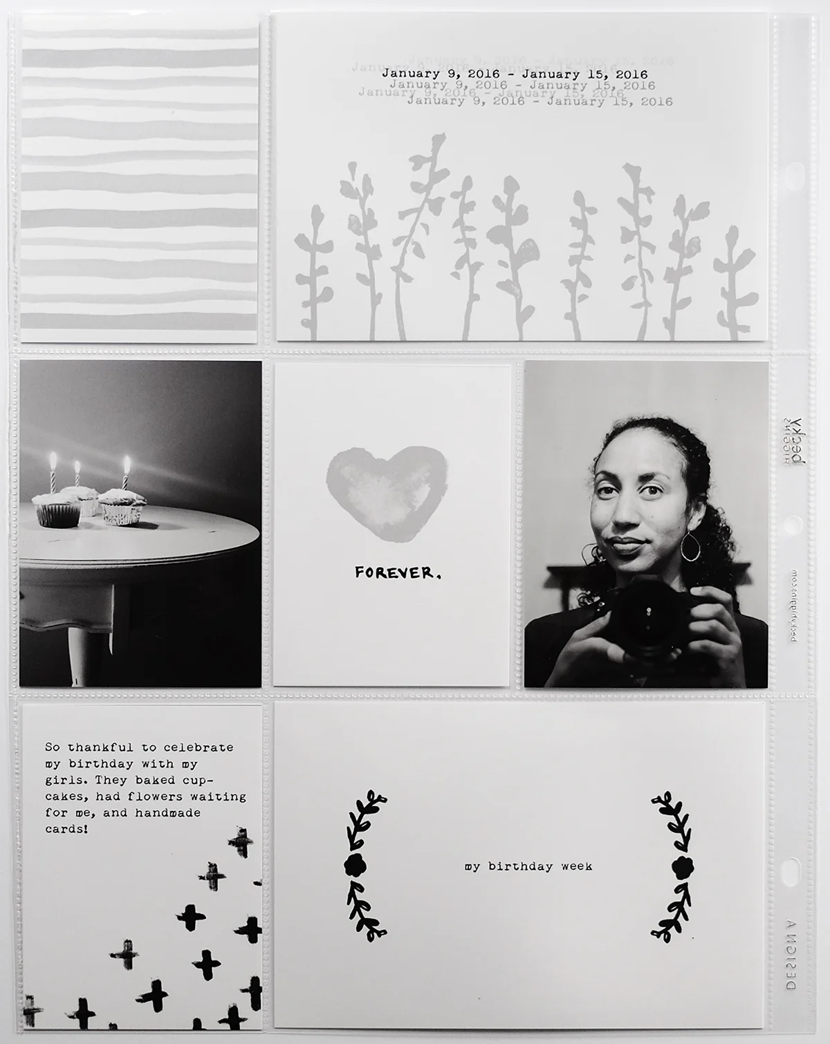 January 2016 Project Life | Azzari Jarrett