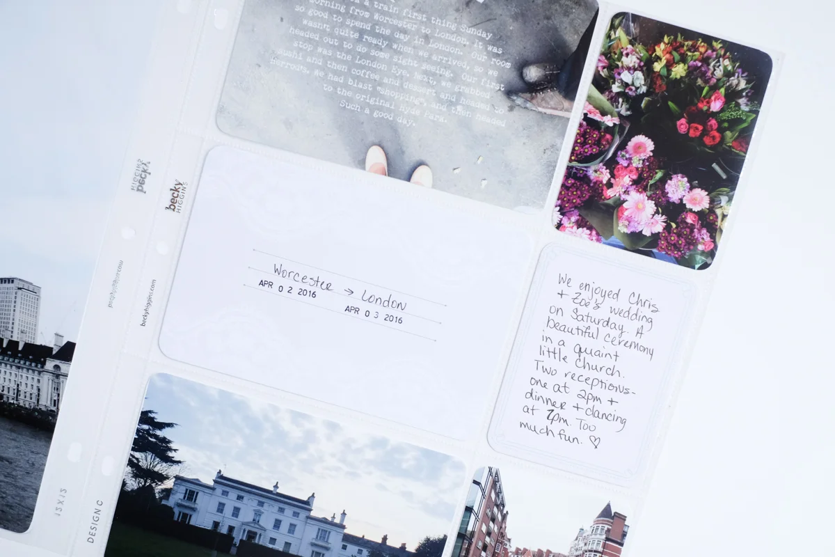 April 2016 Project Life | Azzari Jarrett