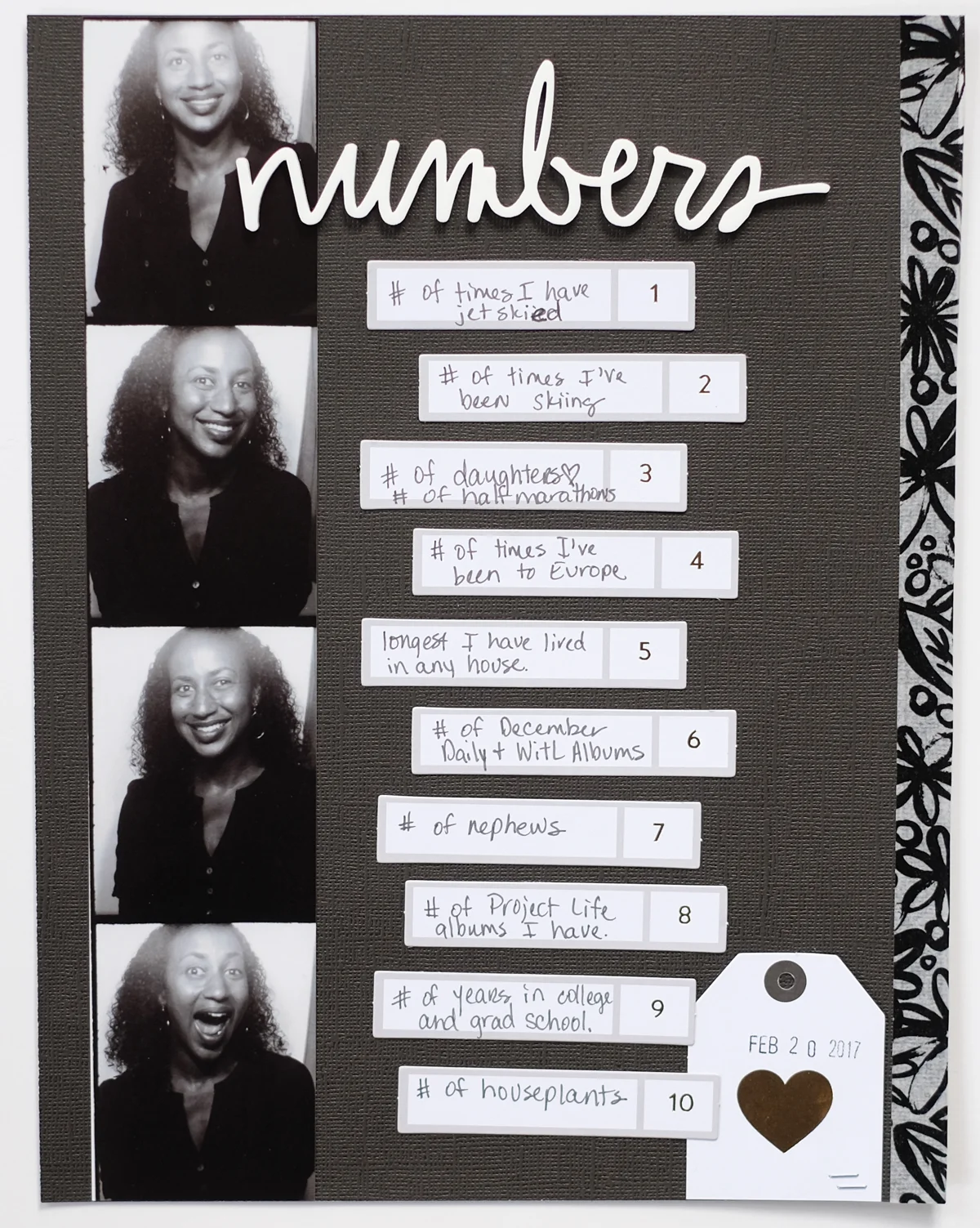 Azzari Jarrett | Numbers Story Theme