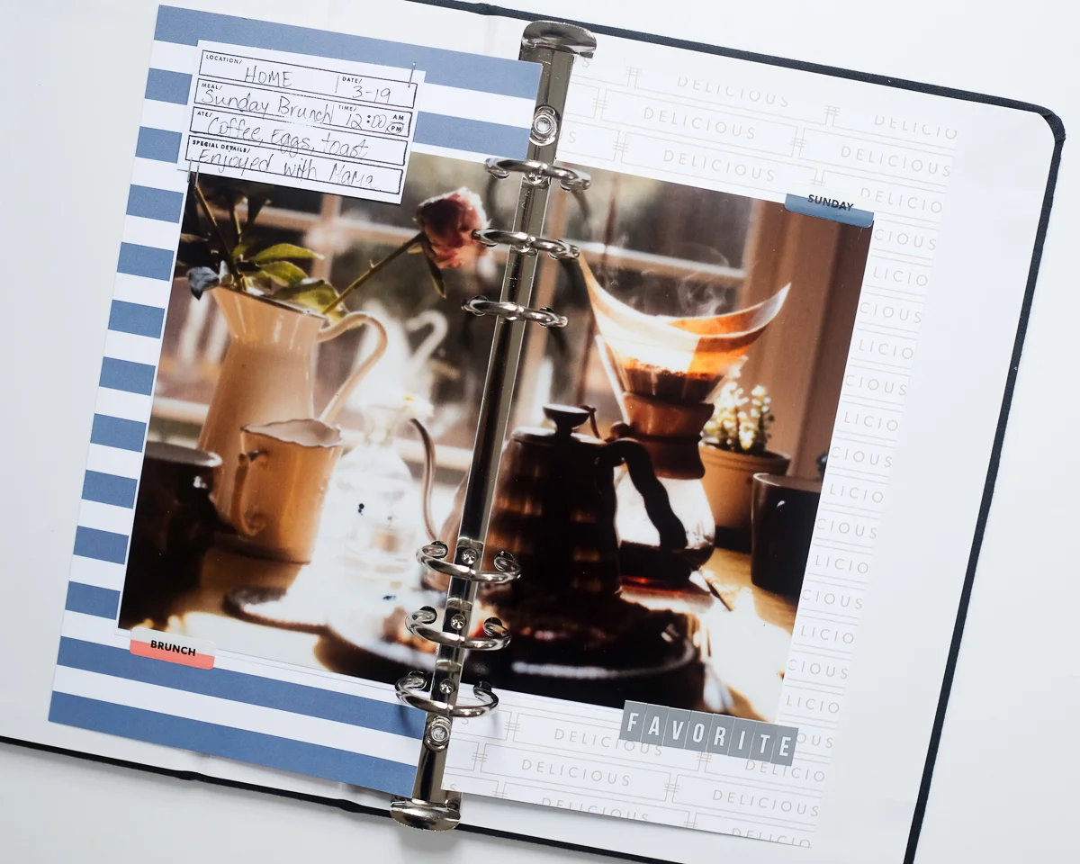 Traveler’s Notebook Layout by Azzari Jarrett