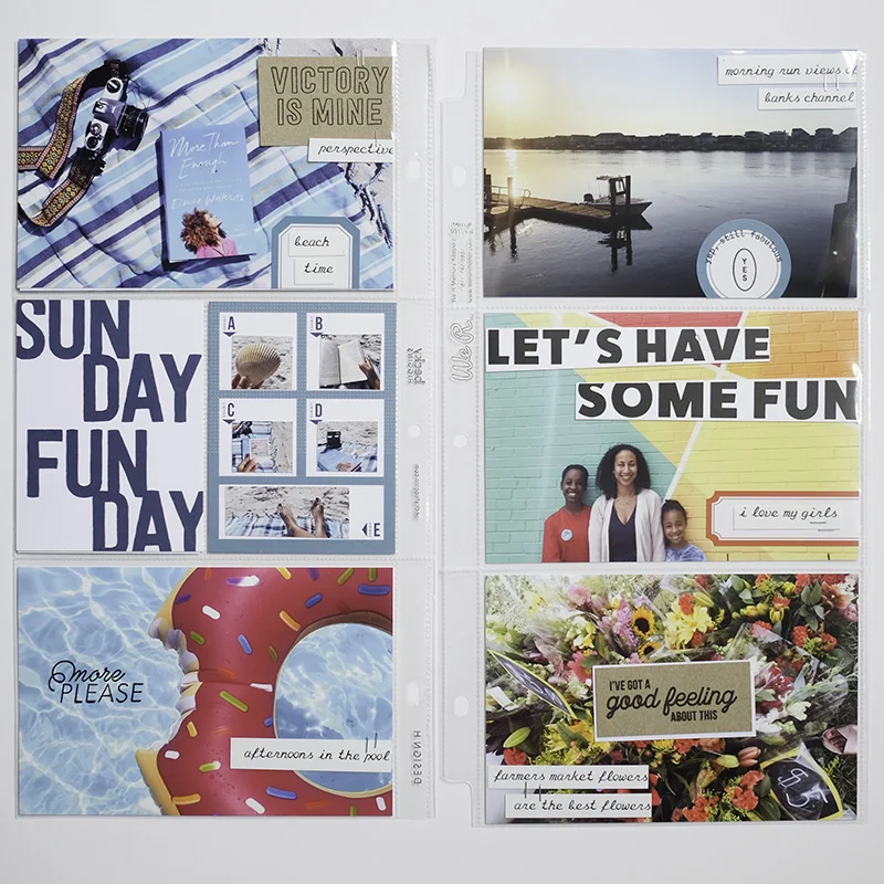 Azzari Jarrett | 6x12 Project Life Layout 2019