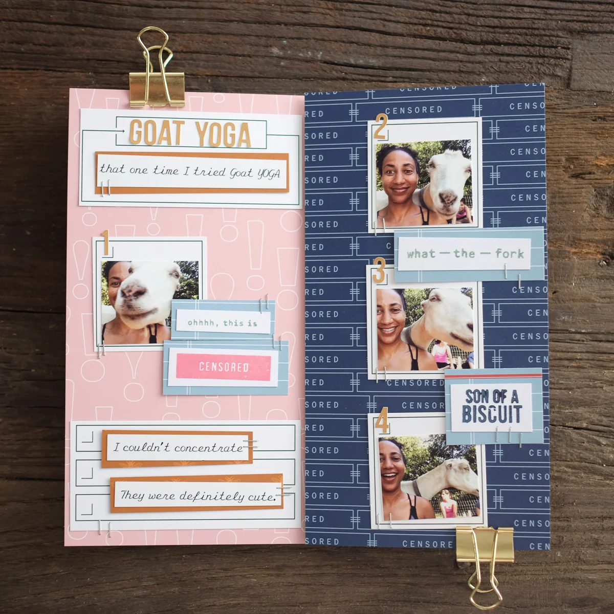 Azzari Jarrett | Traveler’s Notebook Layout | Kelly Purkey Shop