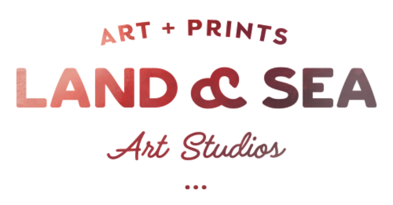 Branding and marketing management for Land & Sea Art Studios