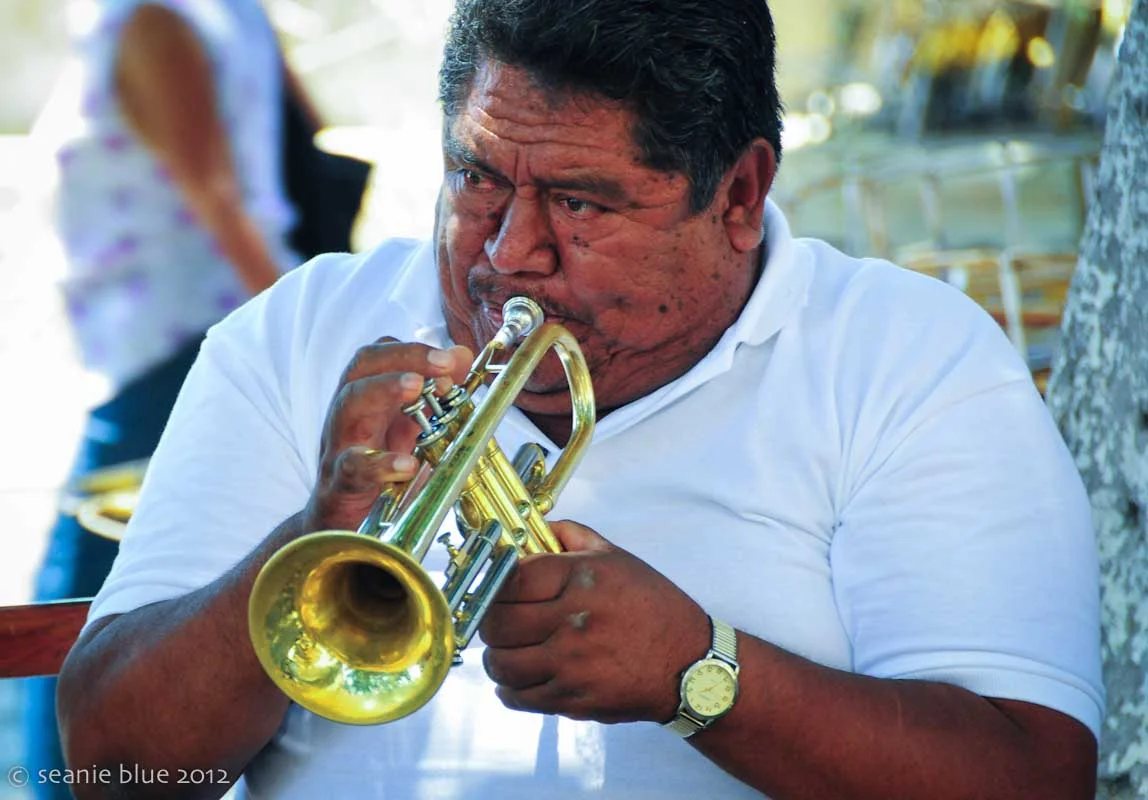 Oaxaca trumpeter & band leader.