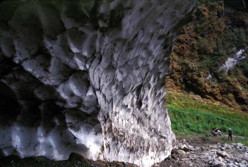 40 years old, Glacier in Annapurna