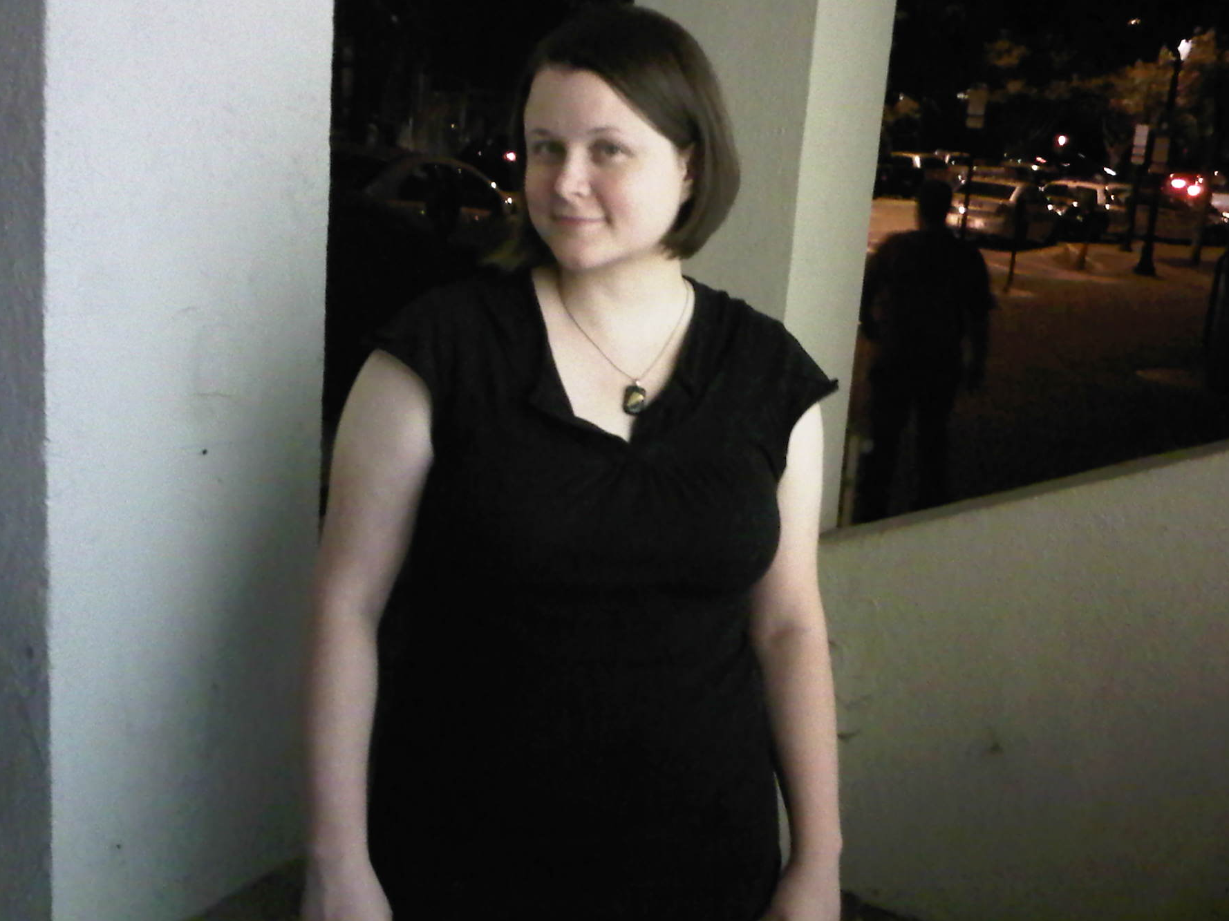 October 8, 2010. Wearing a size L shirt (down from XXL pre-primal) and size 14 jeans (down from size 18). 