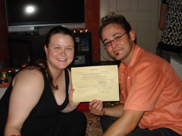 August 28th, 2009. My 25th birthday and wedding day. 