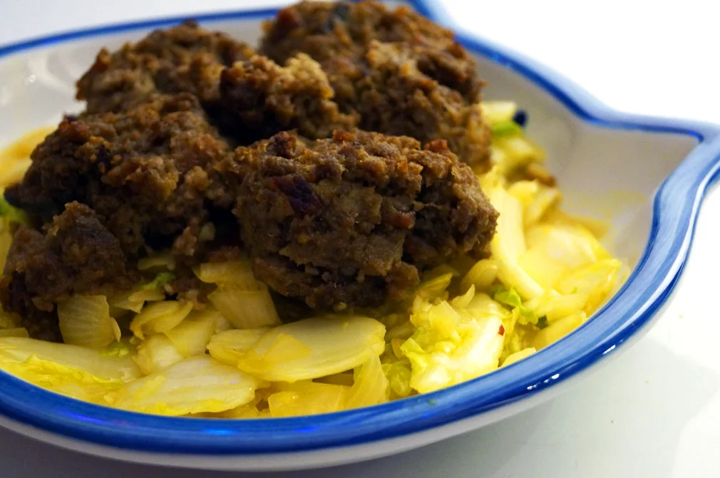 Sweet Potato and Bacon Meatballs (p. 76)