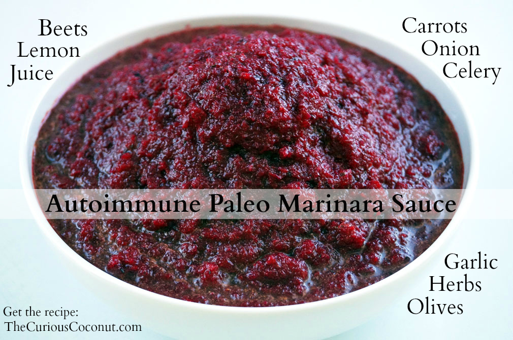 Autoimmune Paleo Marinara "No-Mato" Sauce #autoimmuneprotocol #AIPaleo