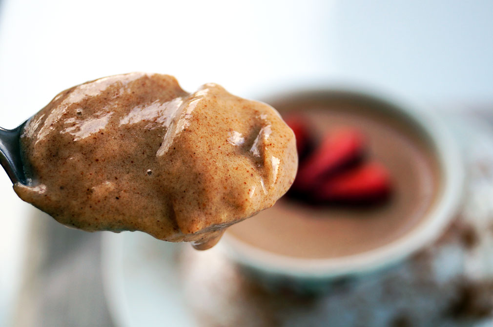 Rich, vanilla cinnamon coconut milk pudding