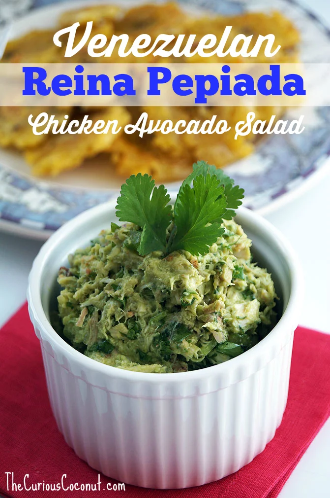 Venezuelan reina pepiada (chicken avocado salad) -- nightshade-free variation for autoimmune #paleo ::: TheCuriousCoconut.com