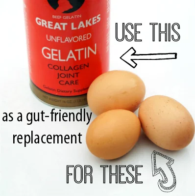How to Use Gelatin as a Gut-Friendly Egg Replacer