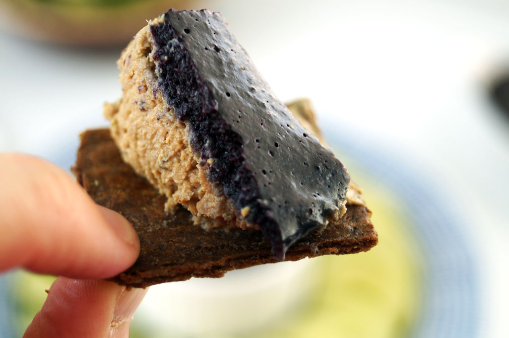 beef liver pate + crackers #autoimmunepaleo