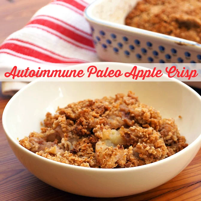 Autoimmune Paleo Apple Crisp