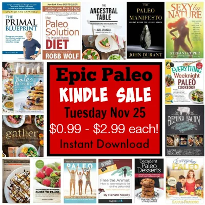 Epic Paleo Book Sale on Amazon Today