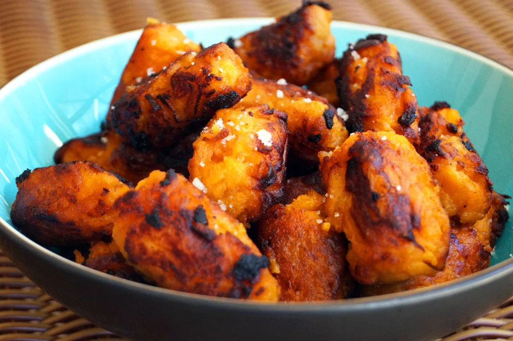 Sweet Potato Tater Tots FROM #FRUGALPALEO // THECURIOUSCOCONUT.COM #PALEO #AIP #glutenfree