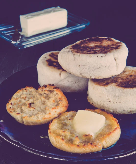English Muffins - photo from Every Last Crumb // TheCuriousCoconut.com