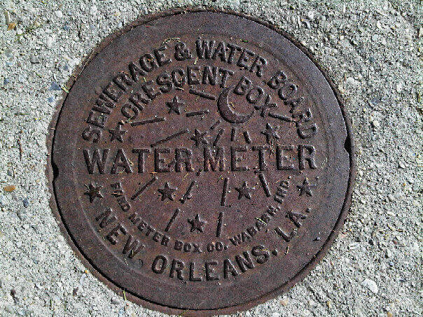Crescent City Water Meter Lid