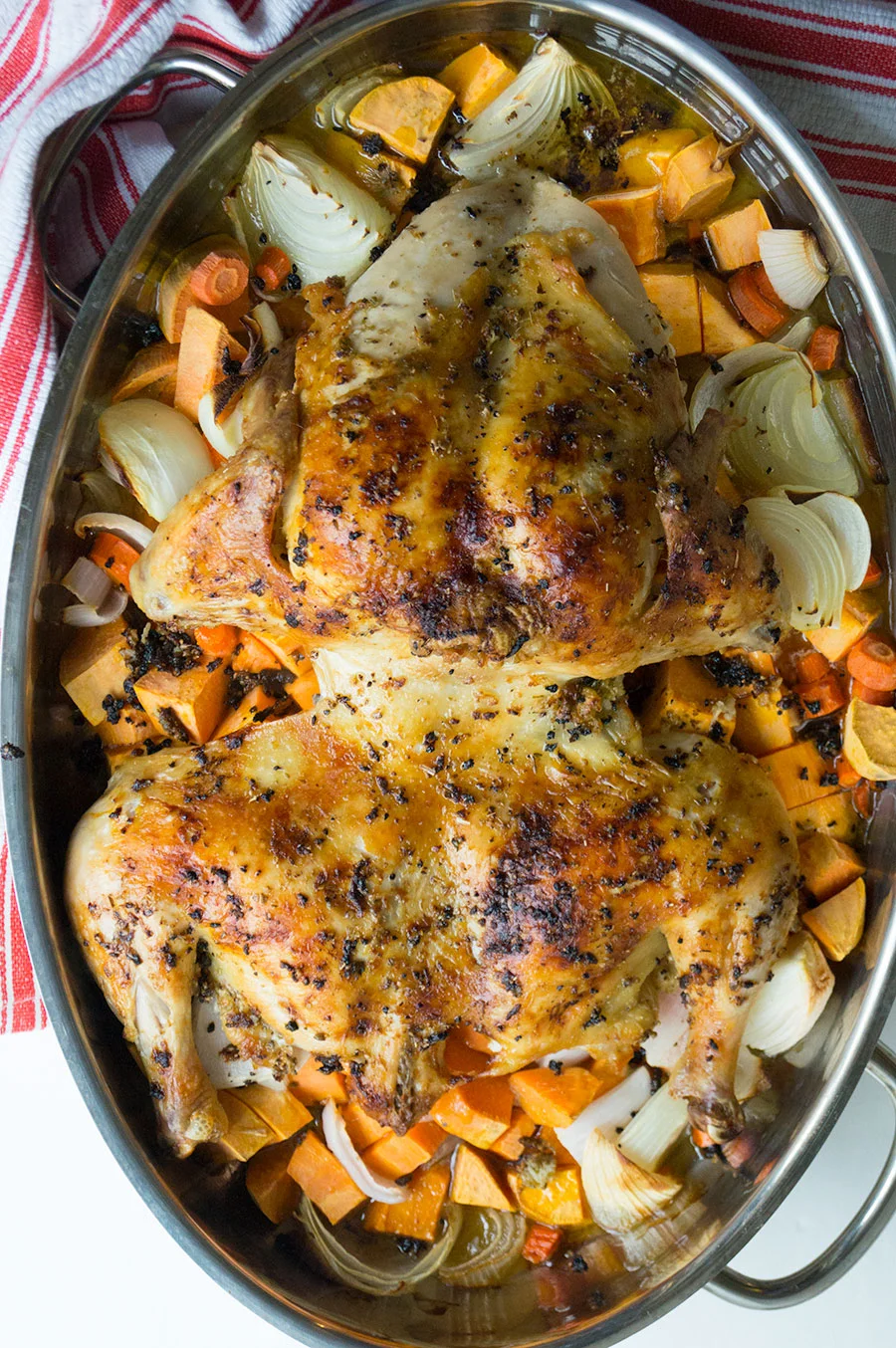How To Frog Cut A Roast Chicken For Crispy Skin and Juicy Meat — The