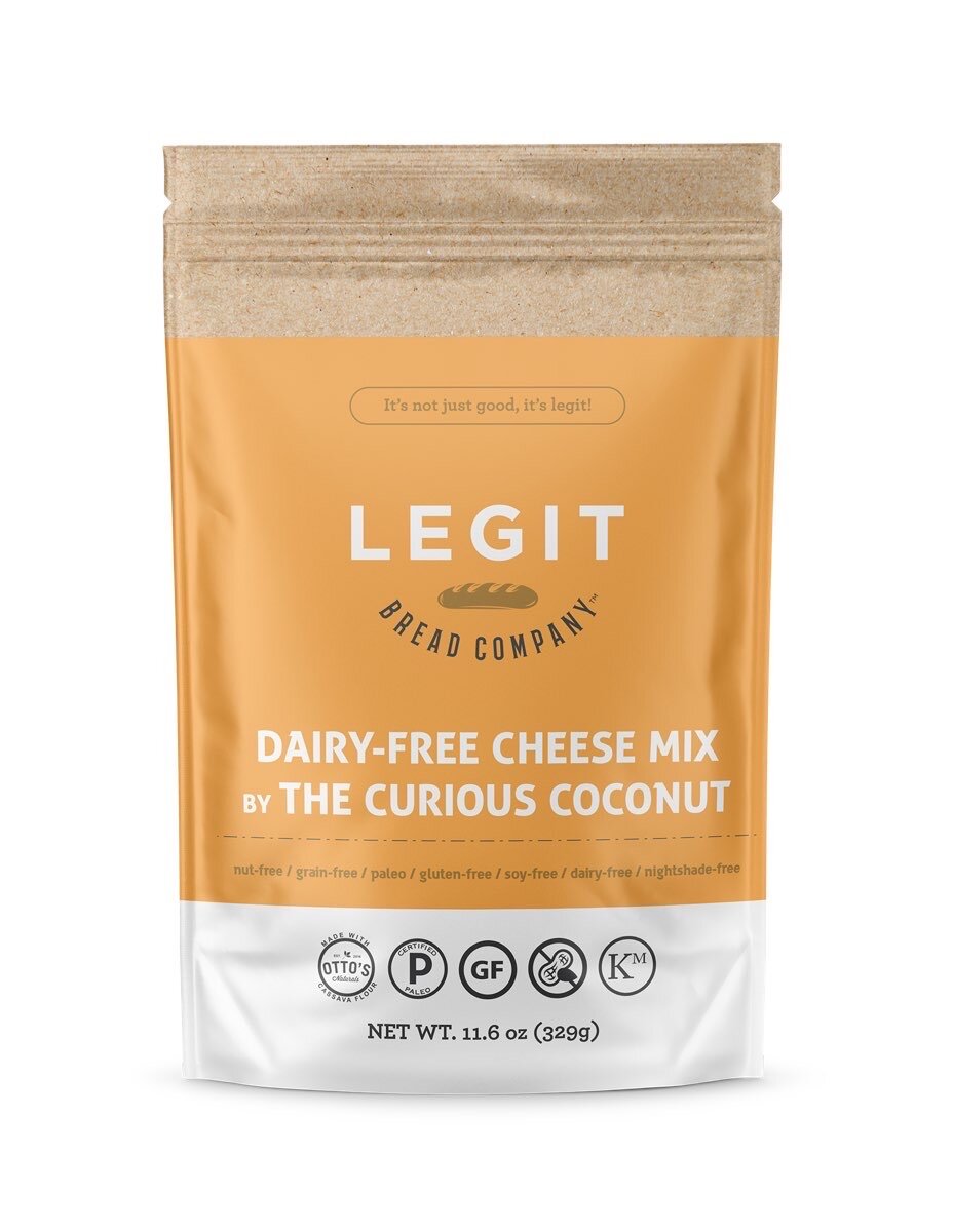 Announcing My Dairy-Free Cheese Mix, A Collaboration With Legit Bread Company