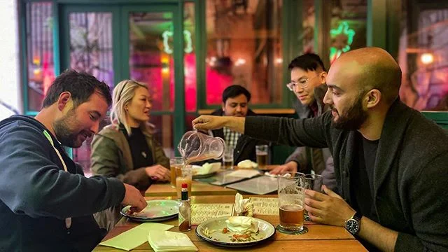 Taco time with the team and ultra wide with iPhone 11 Pro. 
_
#melbourne #aleph #alephlabs @aleph_labs #tacos #team #iphone11pro @gardenstatehotel #shotoniphone #ultrawide @qin.jerry