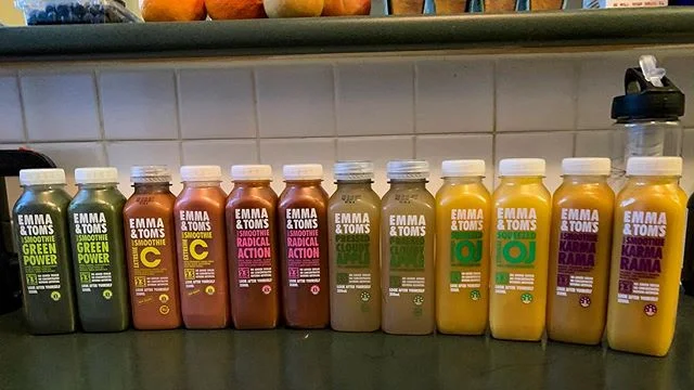 Juicing. 
_
#juice #healthy @emmaandtoms