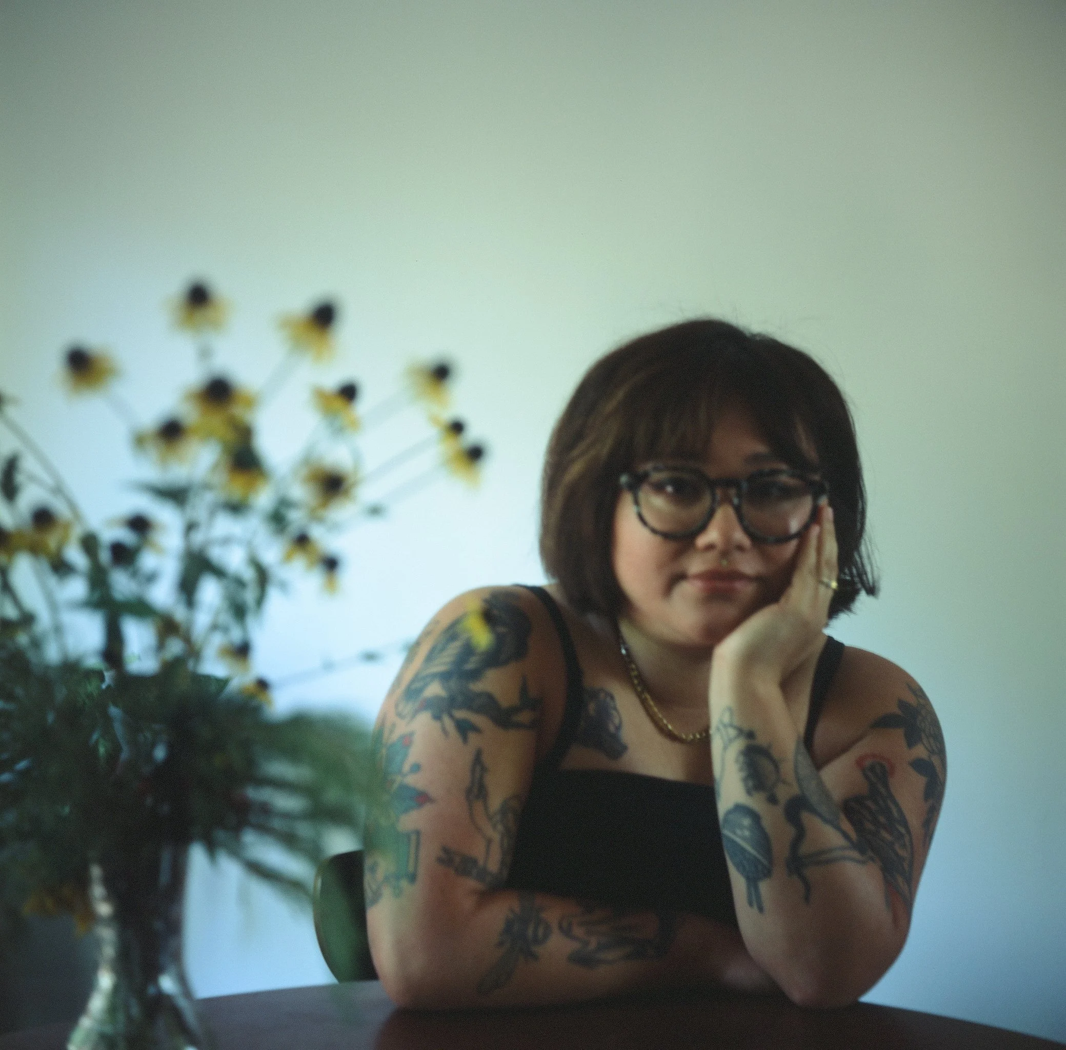 Portrait of an author ft. beloved dog