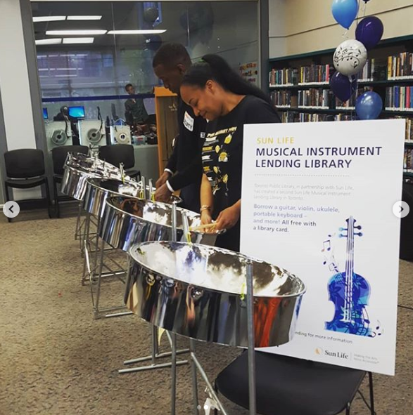 Toronto Public Library's Musical Instrument Lending Library — Steelpan With Suzette