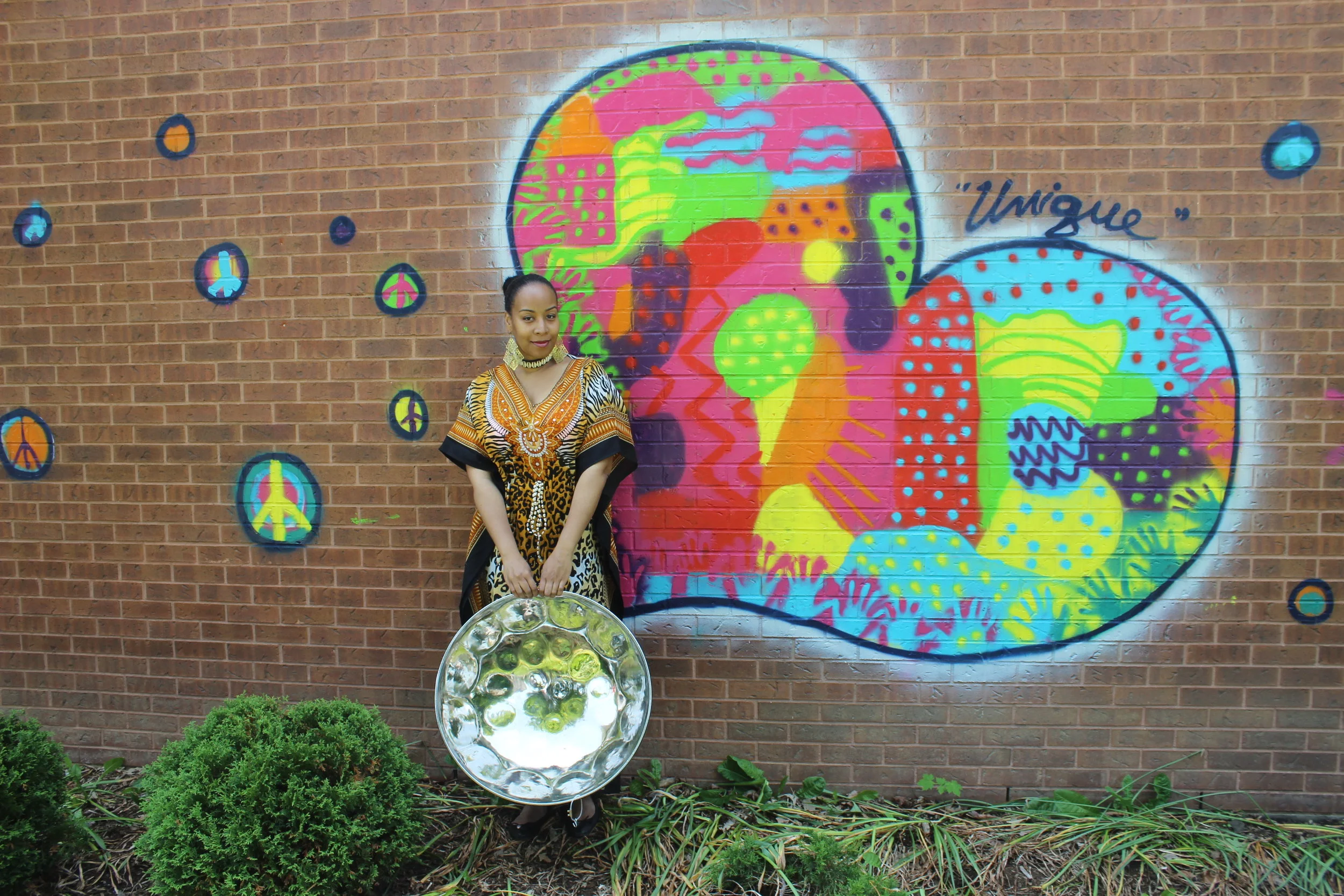 Suzette Vidale performs during the 2015 Pan American Games torch relay