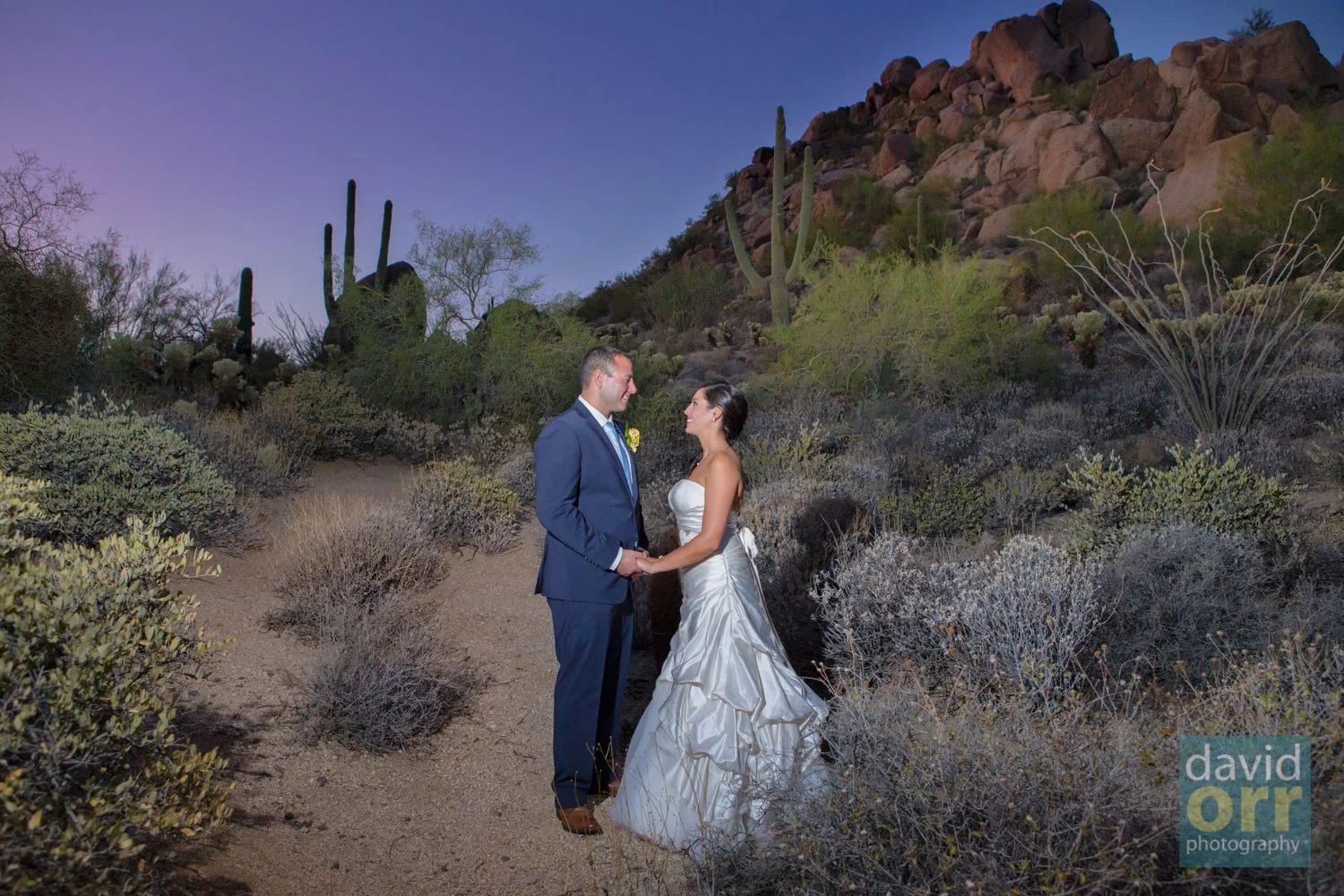 Hillary and Andrew's Wedding at Four Seasons Resort Scottsdale Troon North, Arizona