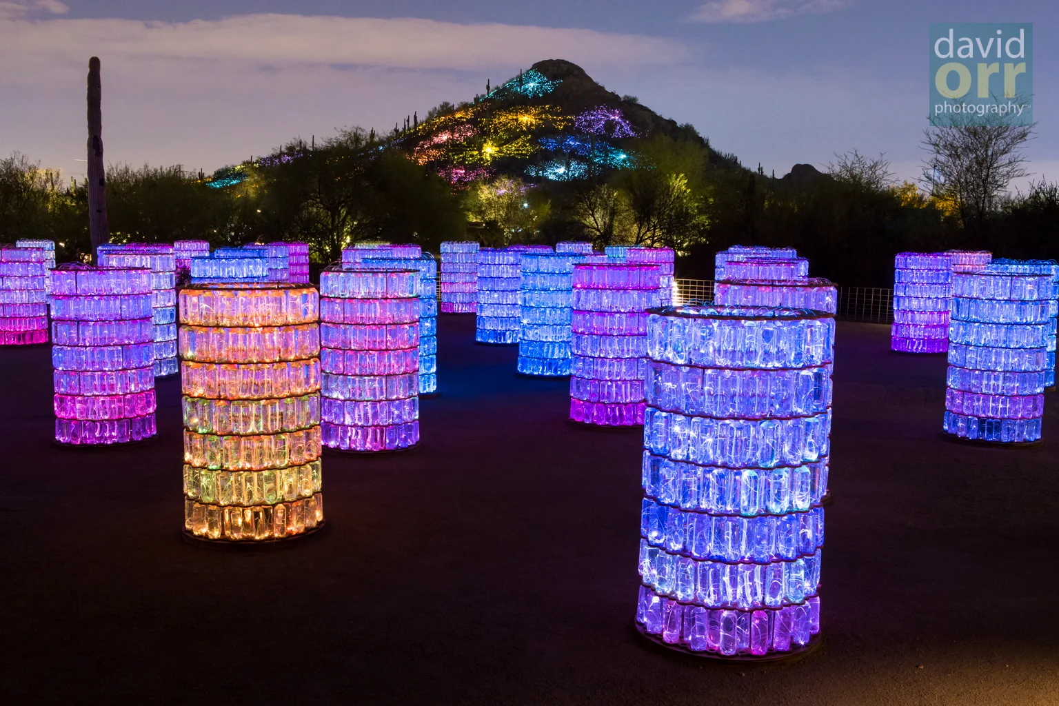 Bruce Munro's Water-Towers