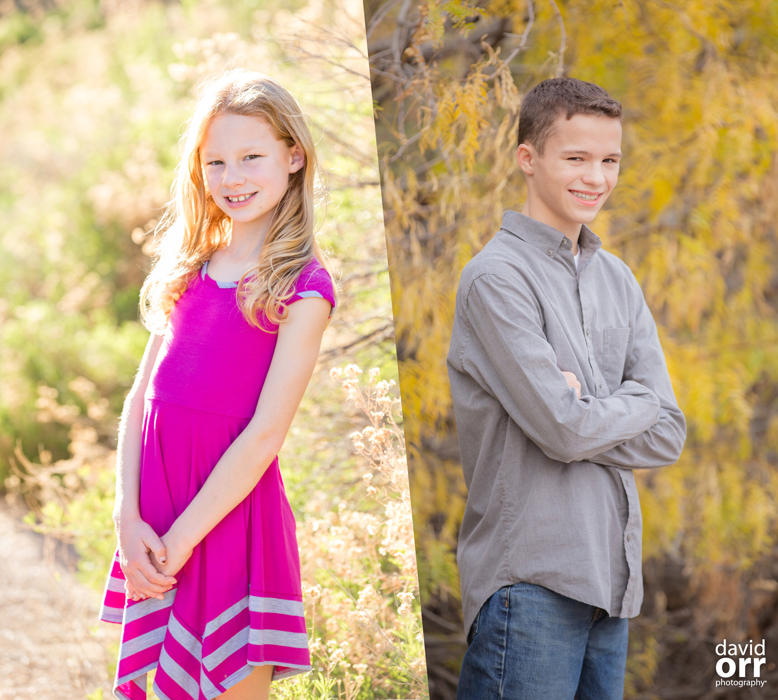 Natural Light Outdoor Family Portraits
