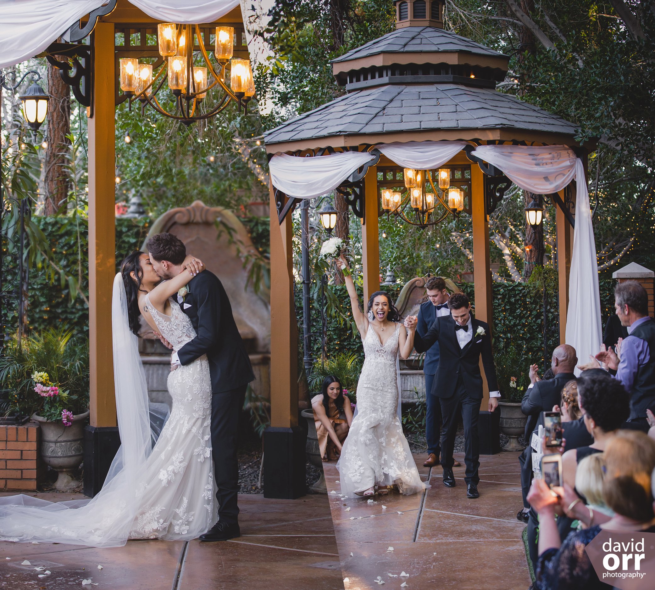 Wedding celebration at Regency Garden in Downtown Mesa