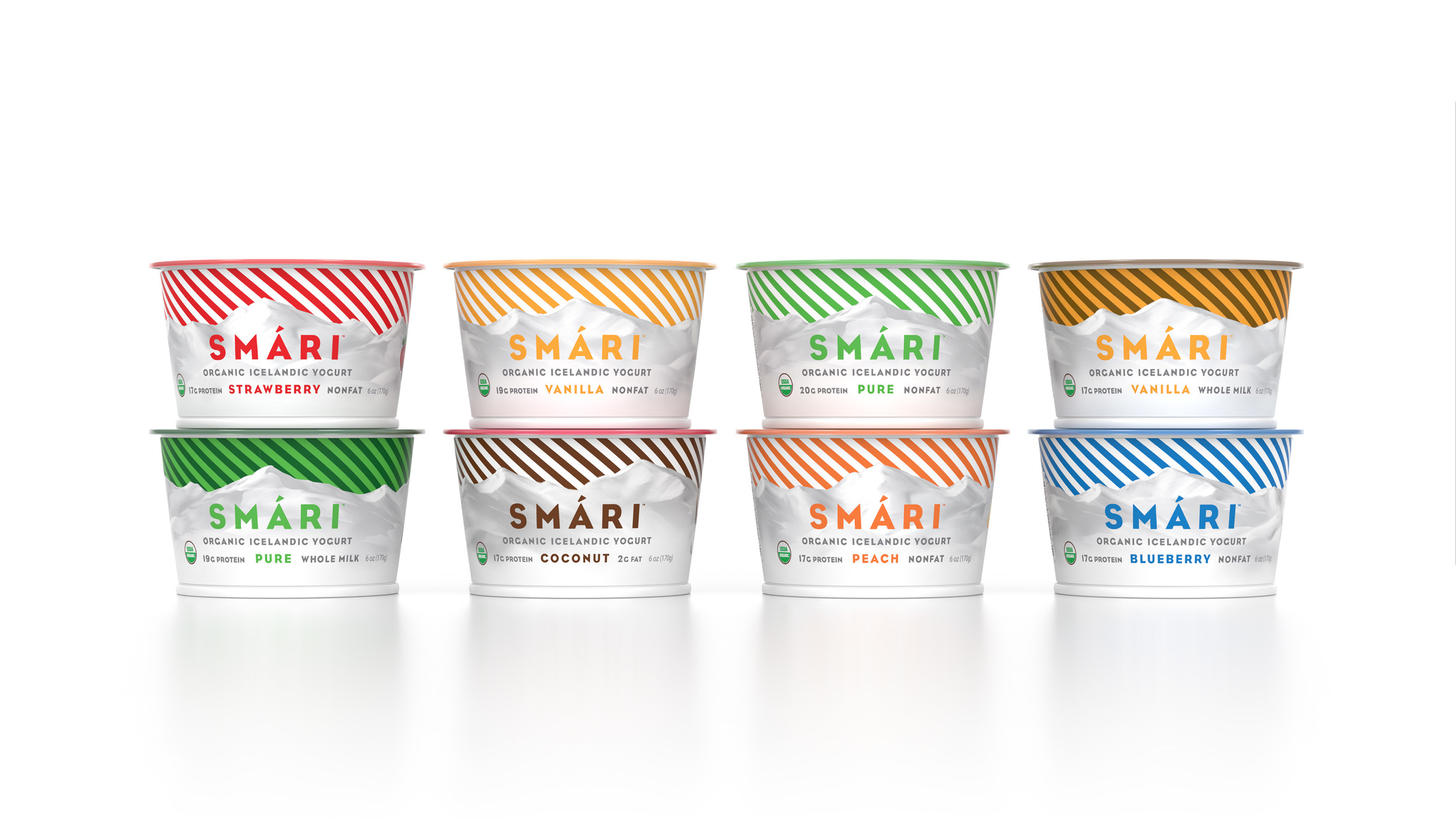 Smári Yogurt Containers