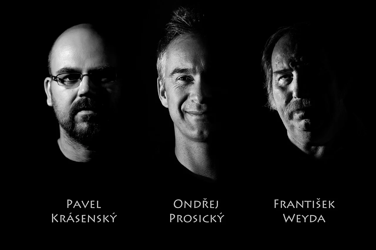 Koláž z fotografií PJJ, PK a VOJTy Herouta.