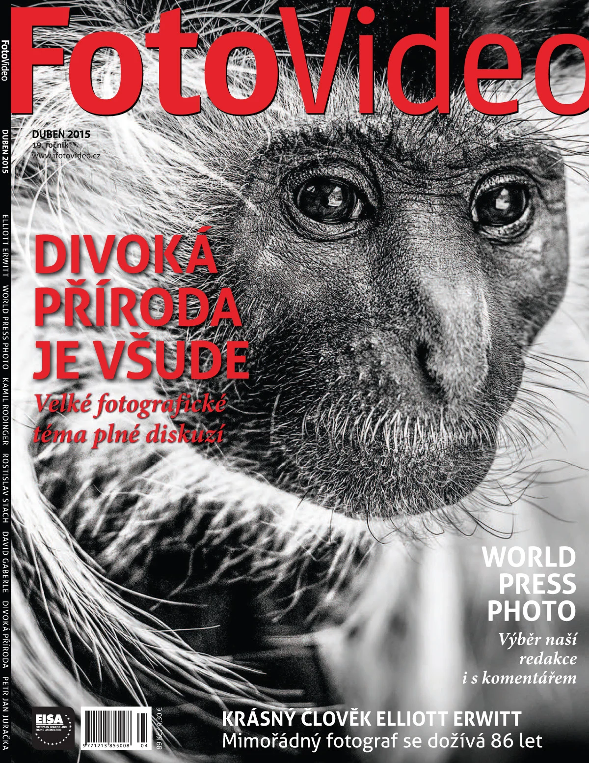 Výsledná fotka na titulce časopisu FotoVideo.