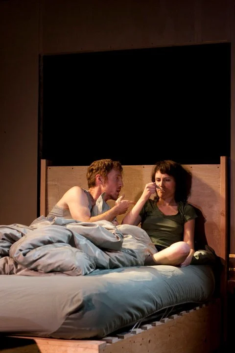 Stephen Graybill and Julie Fitzpatrick in Brooke Berman's "Parsley and French Toast"