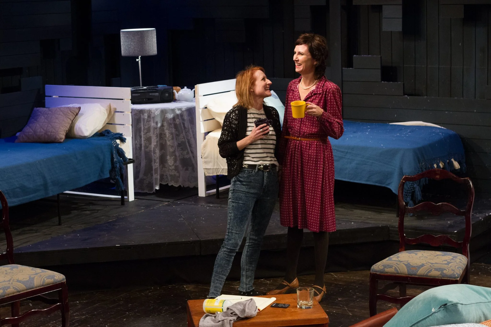 Julie Fitzpatrick and Dawn McGee in "Dido of Idaho" by Abby Rosebrock