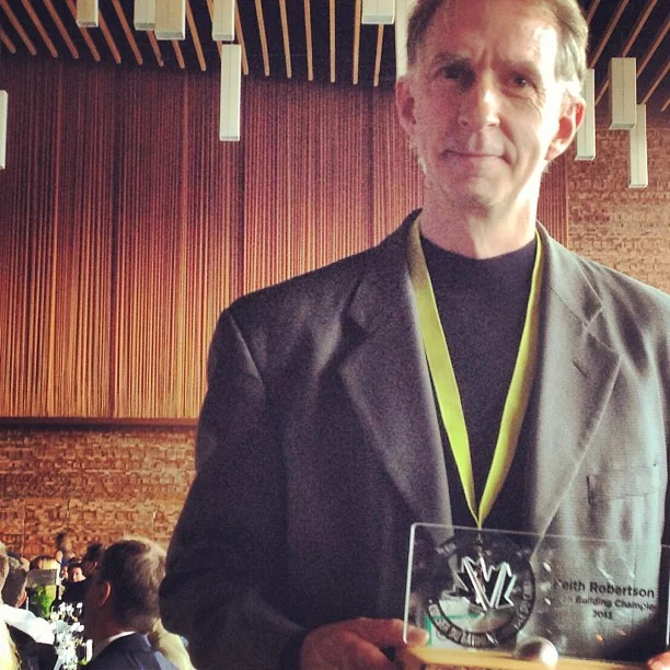 Green Building Champion Recipient Keith Robertson