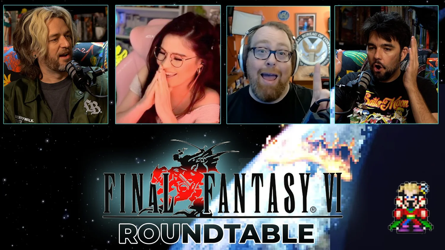 FFVI Roundtable w/ Yunalescka & Jesse Cox! | The Grinding Gear Podcast #162