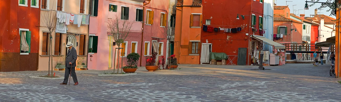 Burano Island, Venice Italy