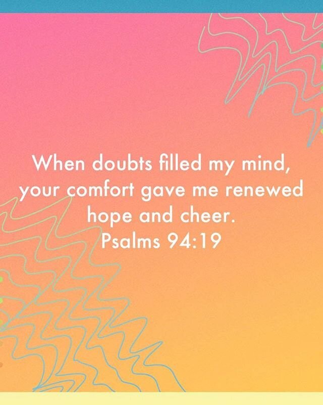 I know that all is not what you thought it would be, but know that none of this is a surprise to God our Father. What the devil meant for evil, God our father turns that around for good for you and his Glory. Your thoughts might make you feel alone, 