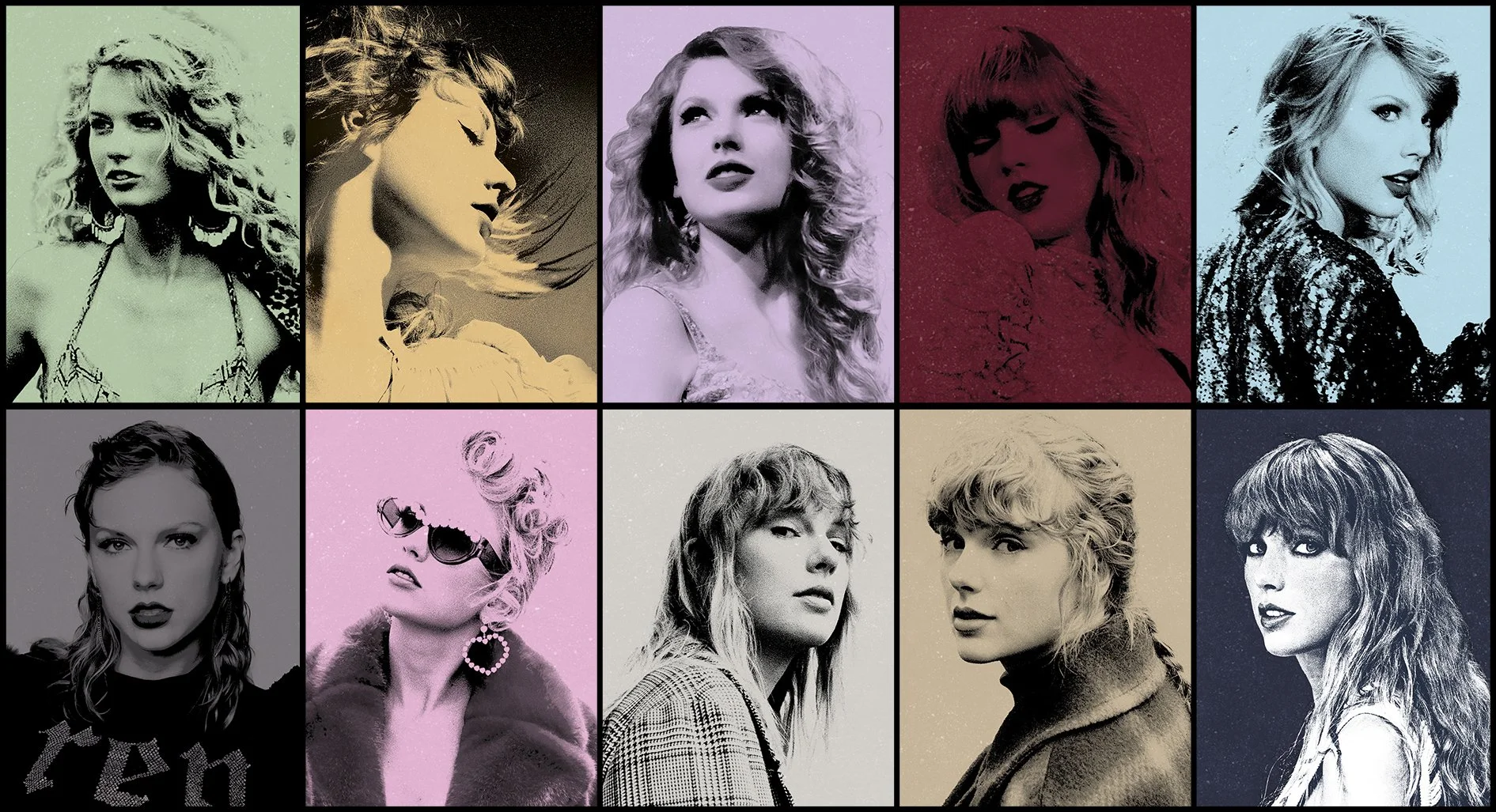 My Top 5: Taylor Swift's Eras