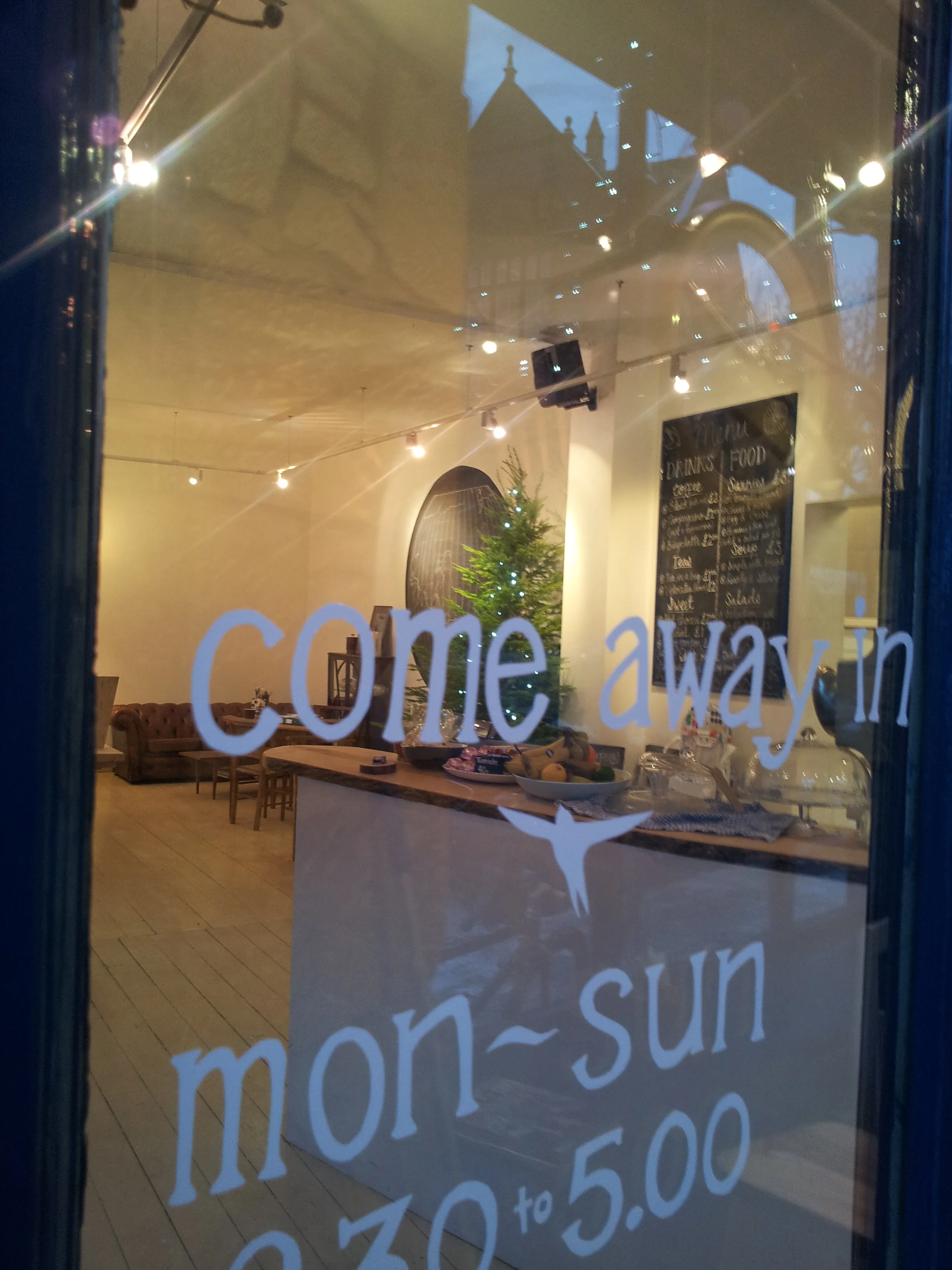 come away on in