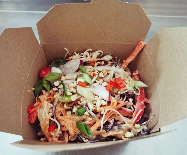 ???? ???????? ???????? ?As well as heart-warming soup, our cafe will be offering fresh, immunity boosting salads!Today we have Thai peanut, soy, ginger and citrus rice noodle salad as well as a pasta salad with cashew nut pesto.Pop by our takeaway for some fresh, zesty Spring flavours!#cafe #takeaway #immunityboosting #salad #pasta #goodness #inverness #shoplocal