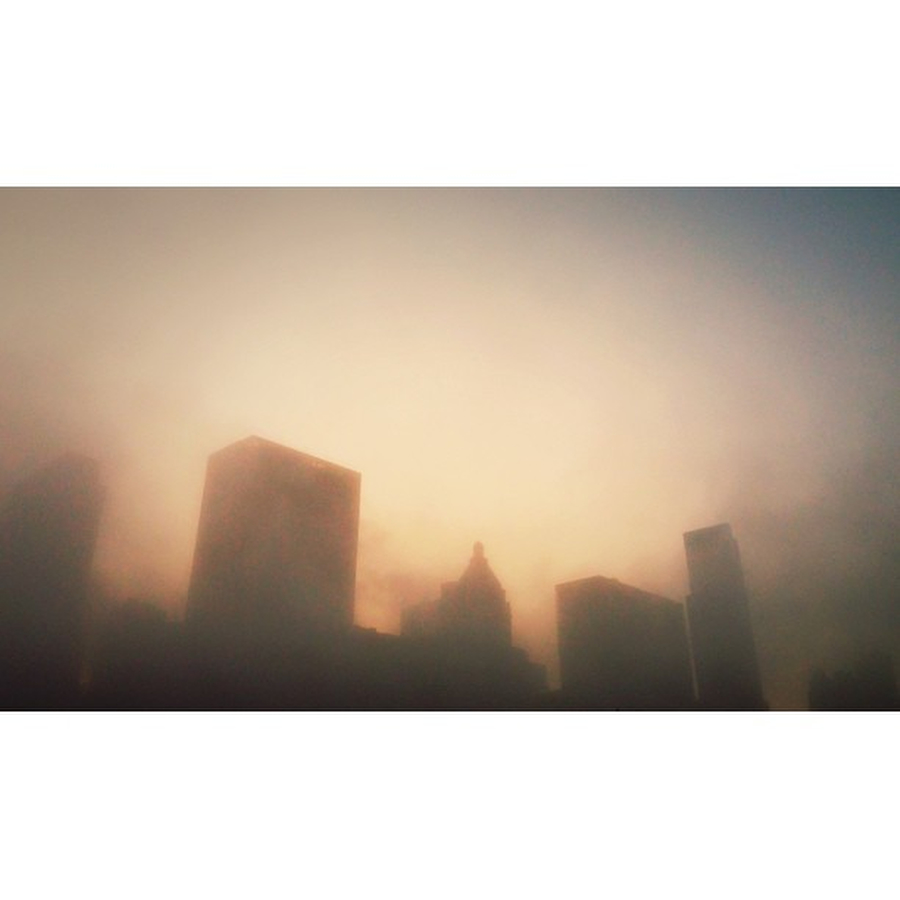  Evening fog.  Chicago, IL. 
