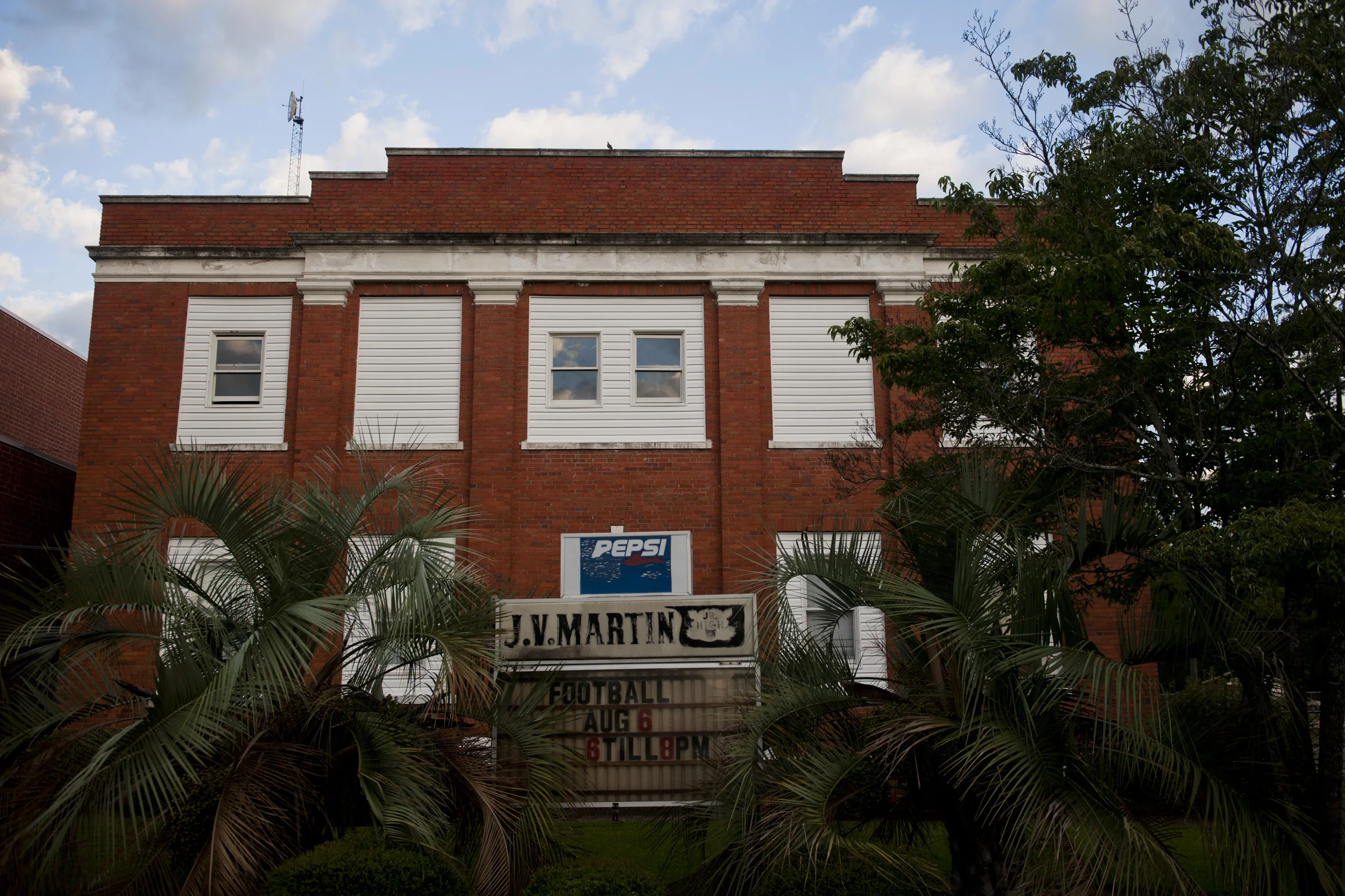 Despite the school being 118 years old, classes were held inside J.V. Martin Junior High until two years ago. The school building, which is considered "an edifice to the persistent inequality in South Carolina public schools," still houses Dillon County School District 4 offices. Reporter Kimberly Johnson wrote more on this school in the first part of her story for Al Jazeera America . 