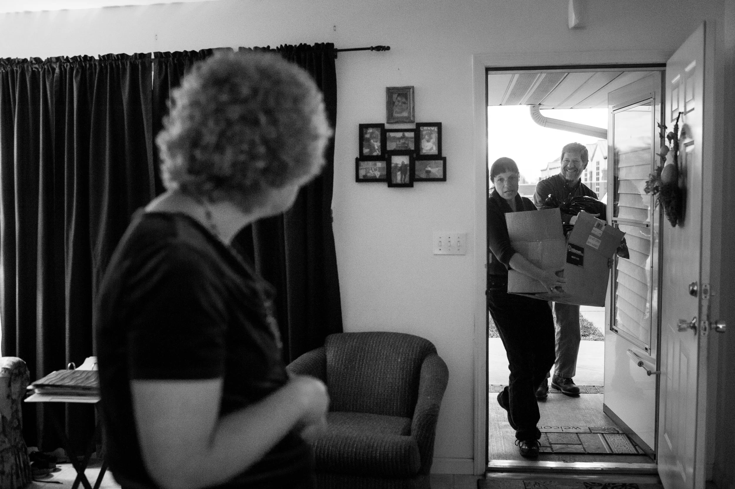  Casey's parents, Janice and Doug, moved Casey's belongings into her new assisted living home in Jasper, IN on May 1, 2014. &nbsp; Janice said that she and her husband had to put on a strong face to show support for Casey's new life, otherwise Casey 