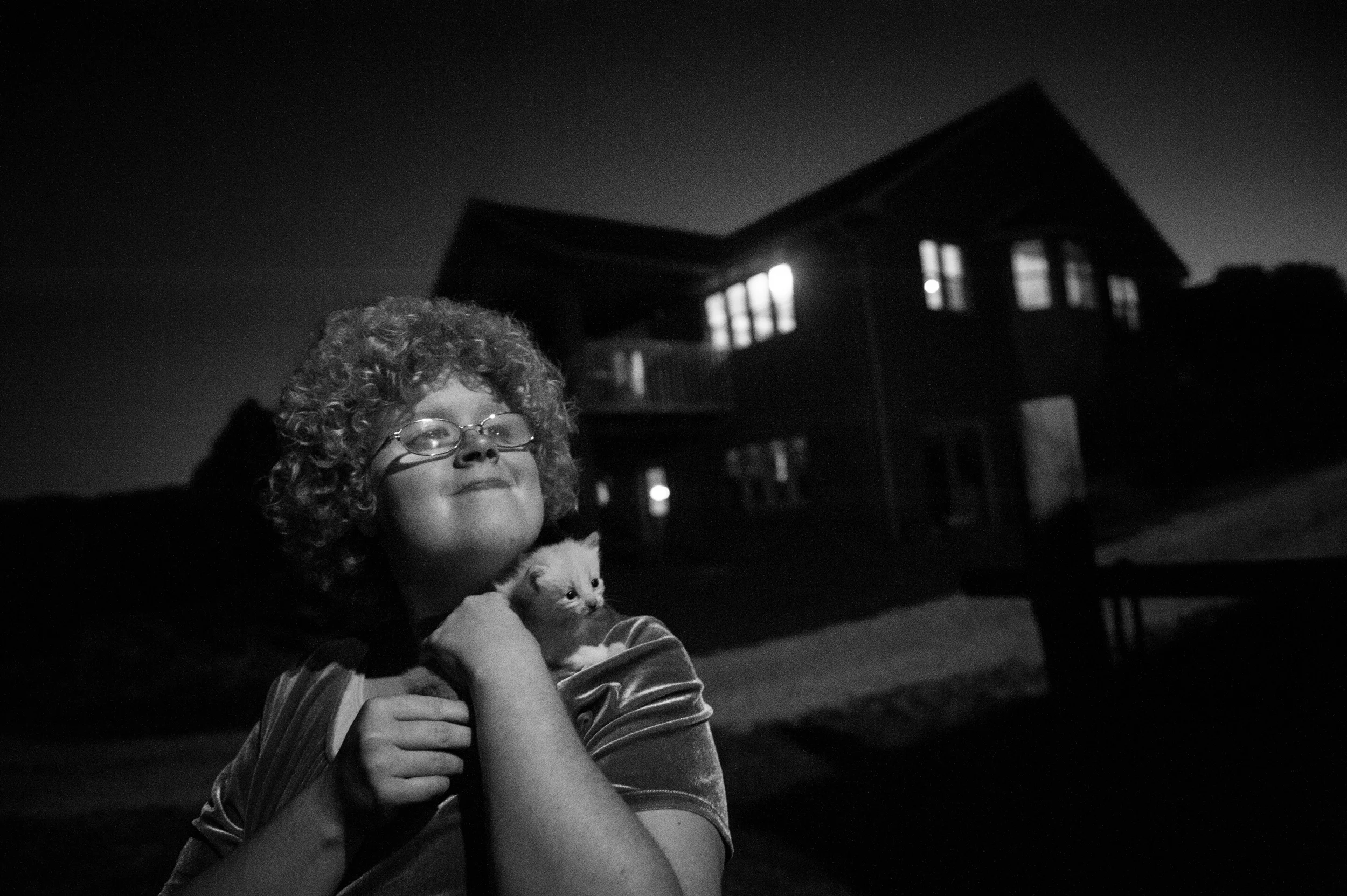  During her visit, Casey embraced every piece of home she always cherished--from eating her dad's homemade dinner to hugging the kittens roaming her family's land. &nbsp;Although the house Casey lives in has changed, she always can return to her fami